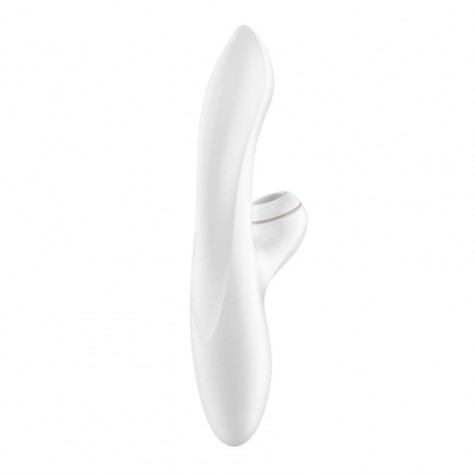 Вибромассажер с вакуумно-волновой клиторальной стимуляцией Satisfyer Pro G-Spot Rabbit - 22 см.